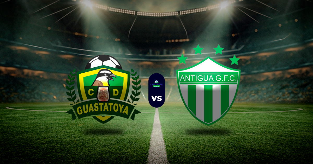 Pronóstico Guastatoya vs Antigua | Liga Guatemala apuesta HOY MasterBets365.com