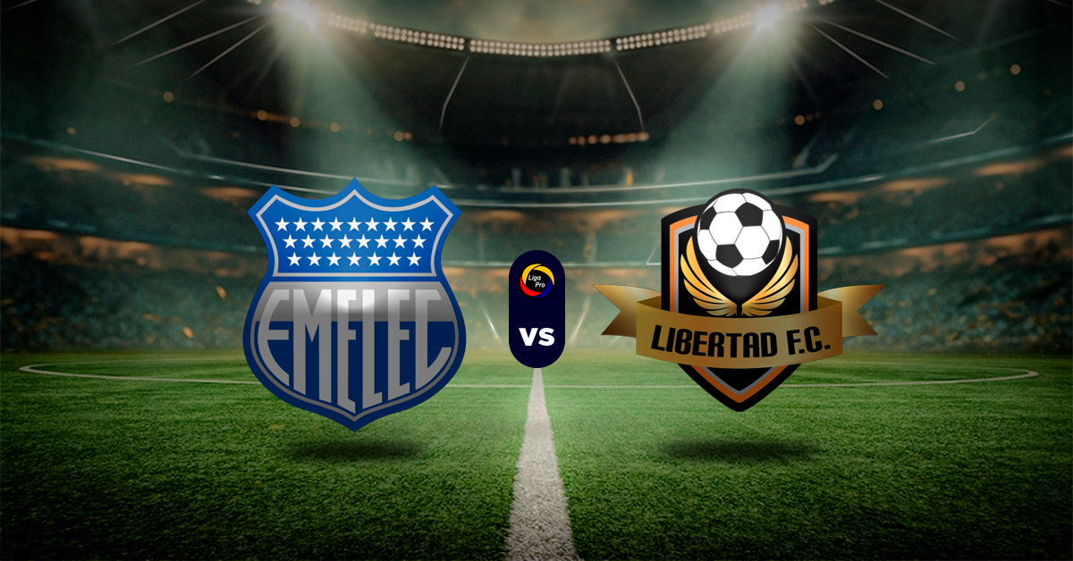 Pronóstico LigaPro Ecuador hoy: Emelec vs Libertad FC - Apuesta recomendada