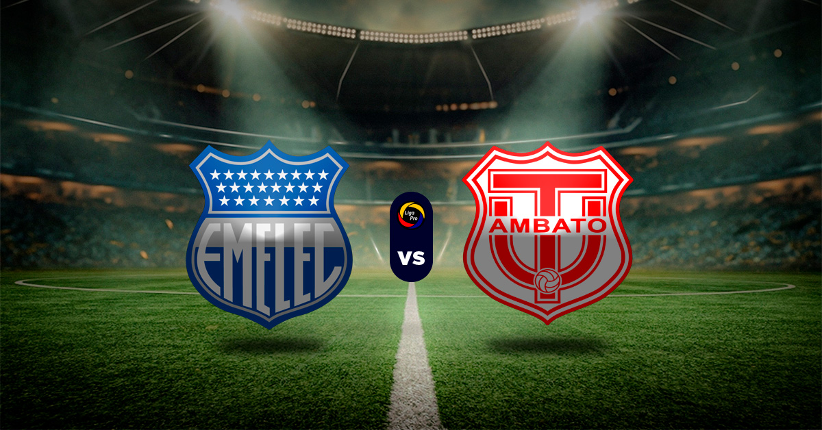 Pronóstico LigaPro Ecuador: Emelec vs Técnico Universitario - Apuesta recomendada HOY