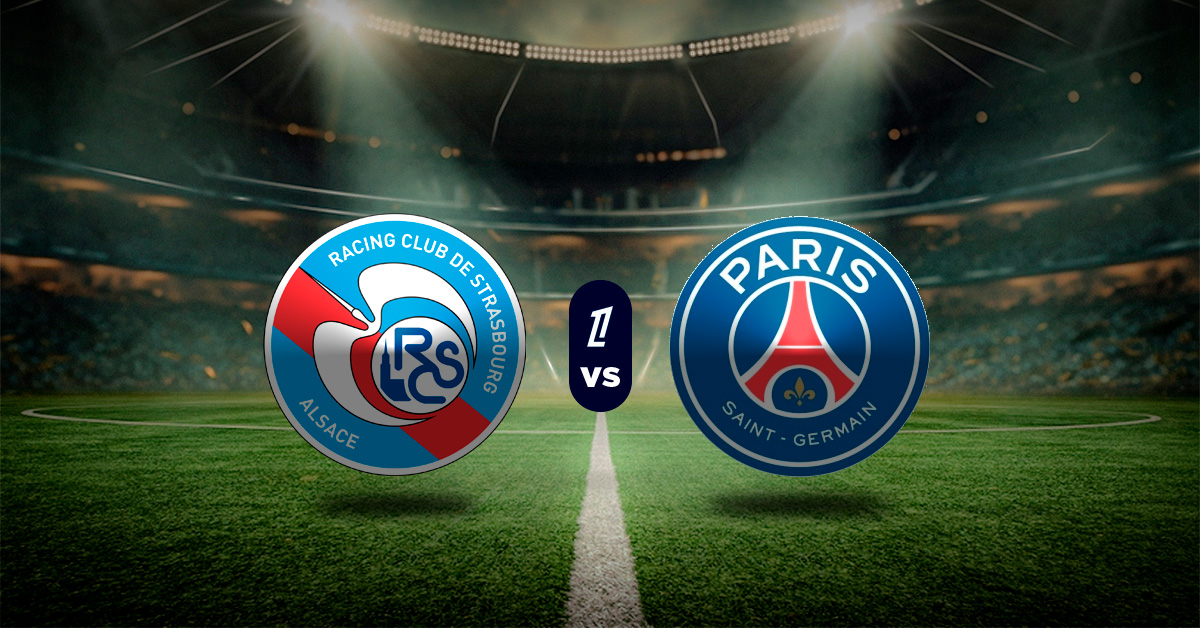 Pronóstico Estrasburgo vs PSG - Ligue 1 Francia Masterbets365.com