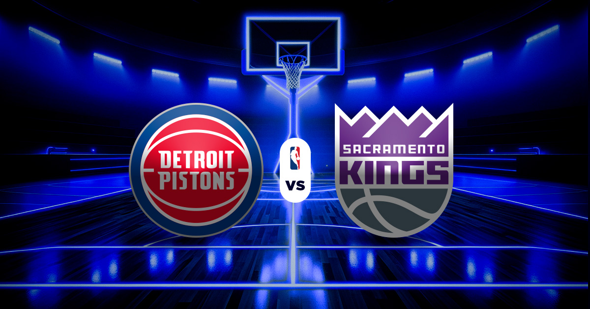 Pronóstico NBA hoy: Pistons vs Kings - Parley, cuotas y apuesta