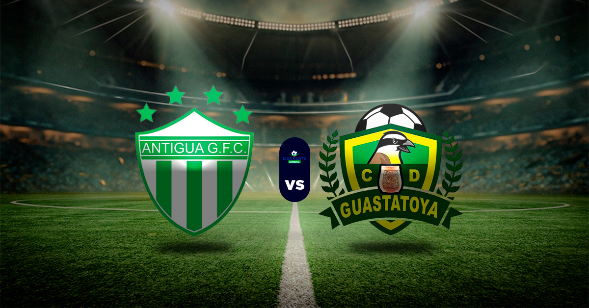 Los duelos de vuelta en los cuartos de final de la Liga Nacional de Guatemala de este sábado finalizan con el Antigua vs Guastatoya.