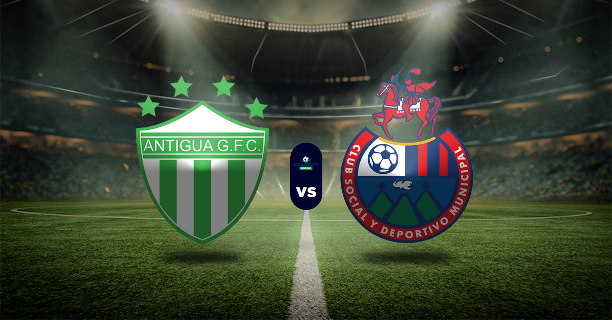 La final en la liga Nacional de Guatemala ya está aquí y el choque de ida lo protagonizarán Antigua vs Municipal, este jueves 15 de mayo.
