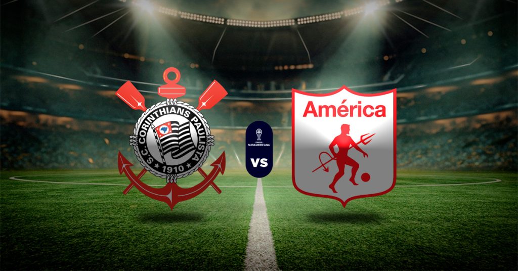 Los duelos de esta jornada 4 de la Copa Sudamericana están que arden y uno de los mejores será Corinthians vs América de Cali, este 6 de mayo.