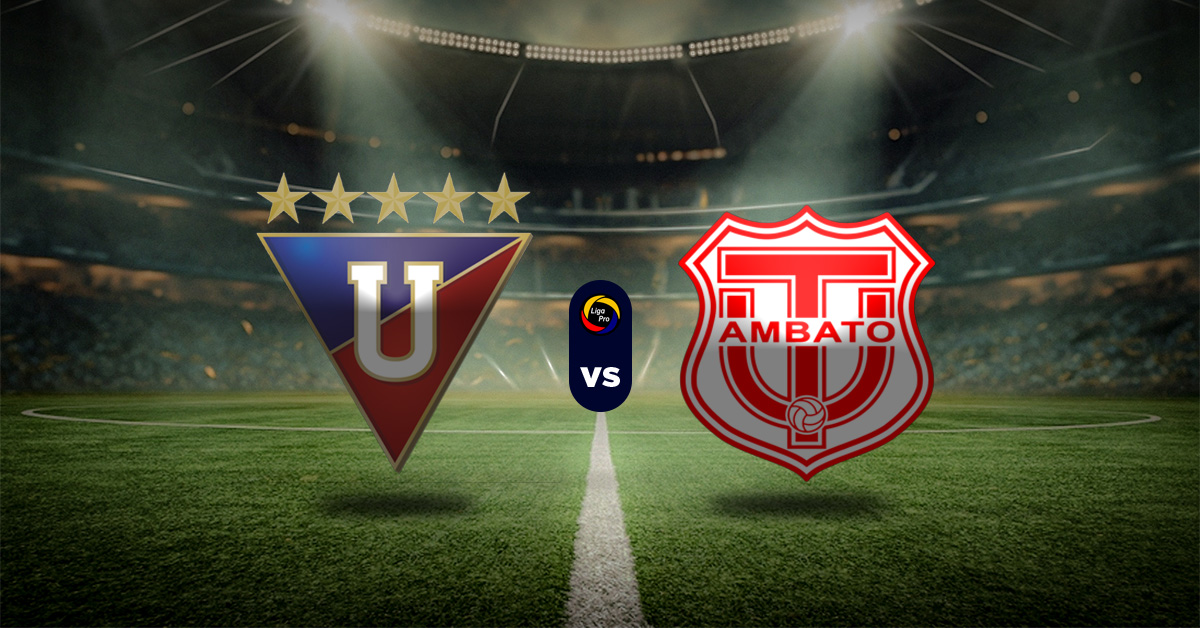 Otro de los duelos que se jugarán este sábado 31 de mayo en al LigaPro de Ecuador será el de LDU Quito vs Técnico Universitario.