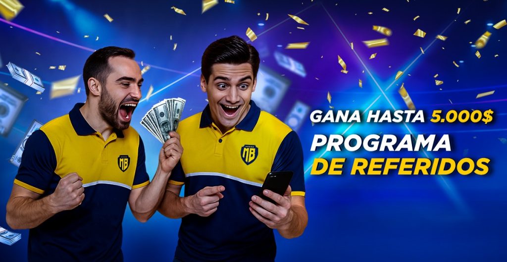 Promo de Referidos Invita a tus amigos y conocidos y GANA 5000 dolares en Premios con MasterBets365
