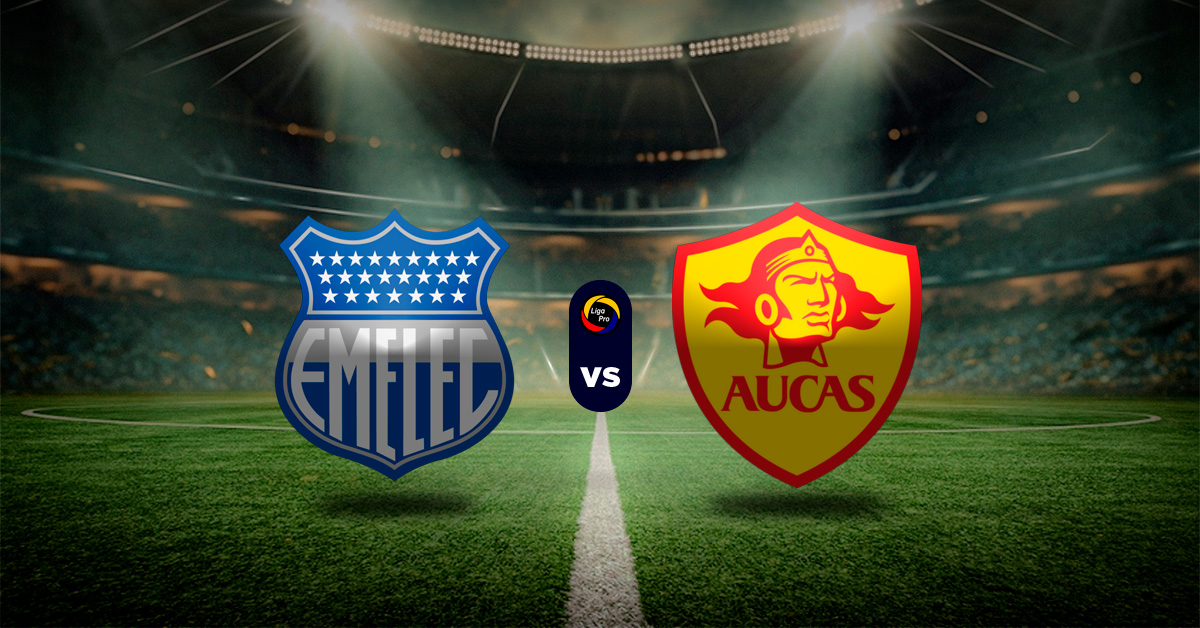 Pronóstico Emelec vs Aucas - LigaPro Ecuador apuesta hoy MasterBets365.com
