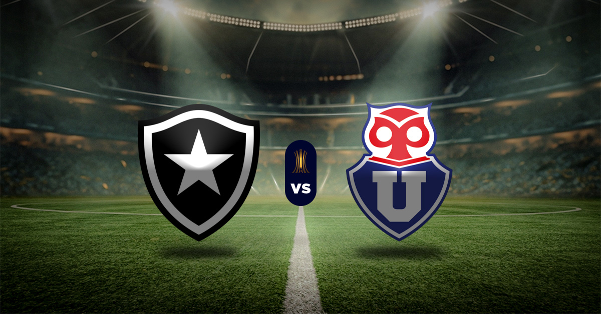 Pronóstico Botafogo vs U de Chile | Copa Libertadores MasterBets365.com