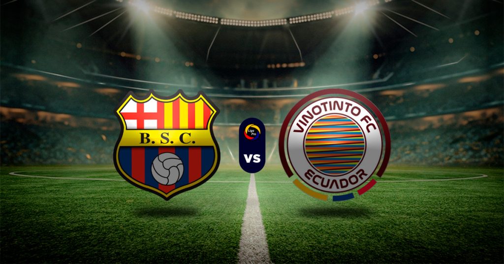 Pronóstico Barcelona vs Vinotinto Ecuador - LigaPro Ecuador Masterbets365.com