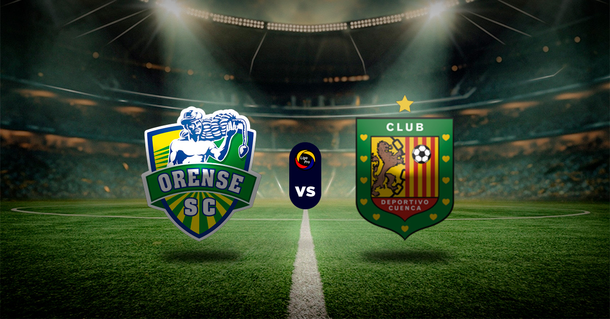 Pronóstico Orense vs Deportivo Cuenca - LigaPro Ecuador MasterBets365.com