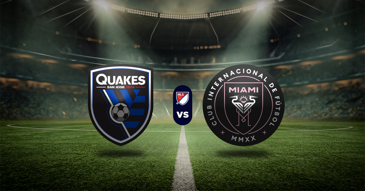 Pronóstico San José Earthquakes vs Inter Miami | MLS MasterBets365.com