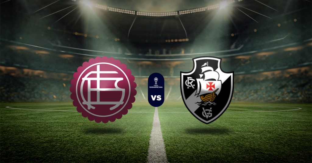 Pronóstico Lanús vs Vasco Da Gama - Copa Sudamericana MasterBets365.com