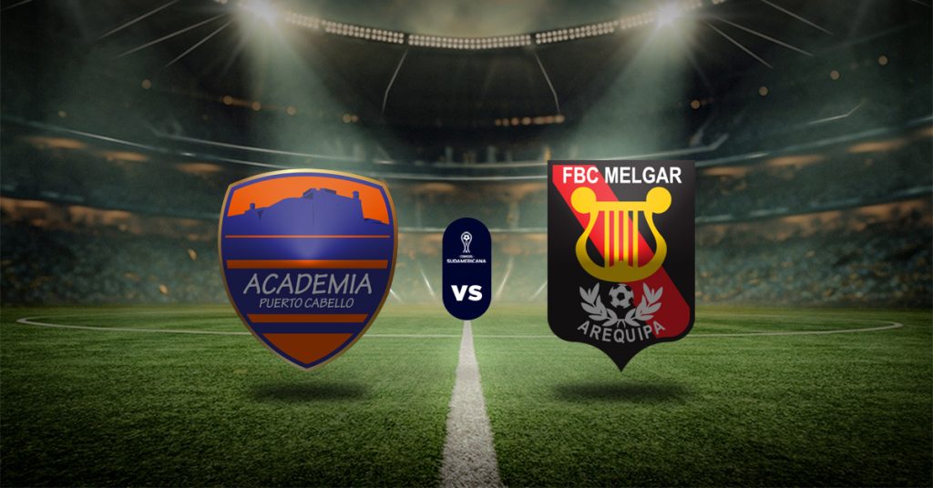 Pronóstico Academia Puerto Cabello vs Melgar | Copa Sudamericana MasterBets365.com