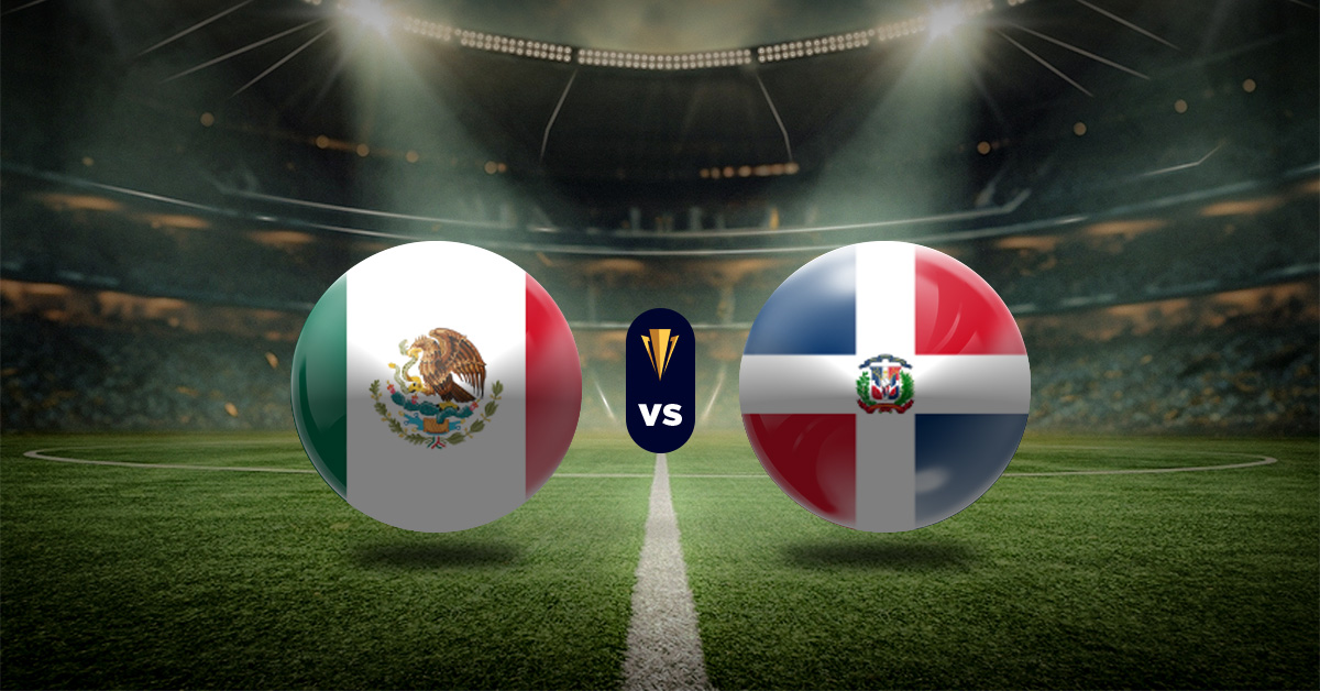 Inicia la Copa Oro de la Concacaf y en esta primera fecha, el duelo inaugural será el de México vs República Dominicana, este 14 de junio.
