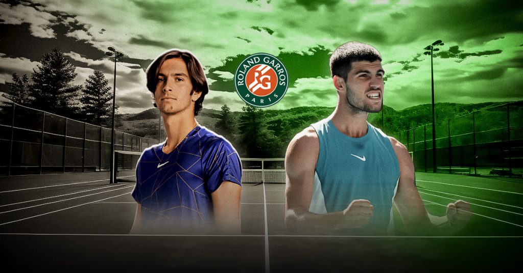 Las semifinales del Roland Garros empiezan con un verdadero partidazo, pues el primer duelo de esta etapa será el de Musetti vs Alcaraz.