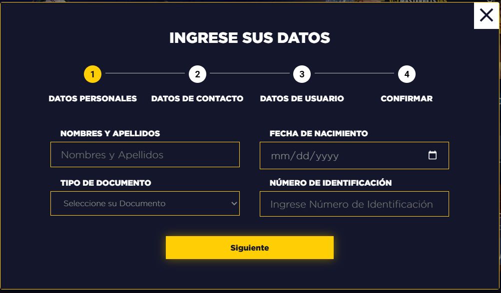 Registro Masterbets365