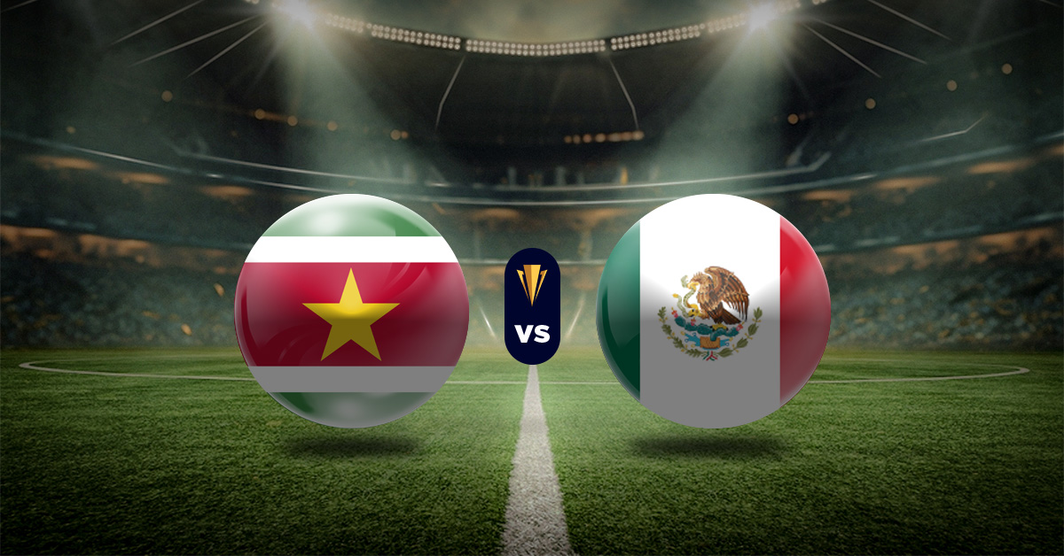 El 18 de junio iniciará la segunda jornada de la Fase de Grupos de la Copa Oro y el último duelo del día será el de Surinam vs México.