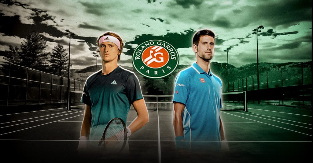 El último duelo de los cuartos de final de este Roland Garros será increíble, pues se miden Zverev vs Djokovic, este 4 de junio.