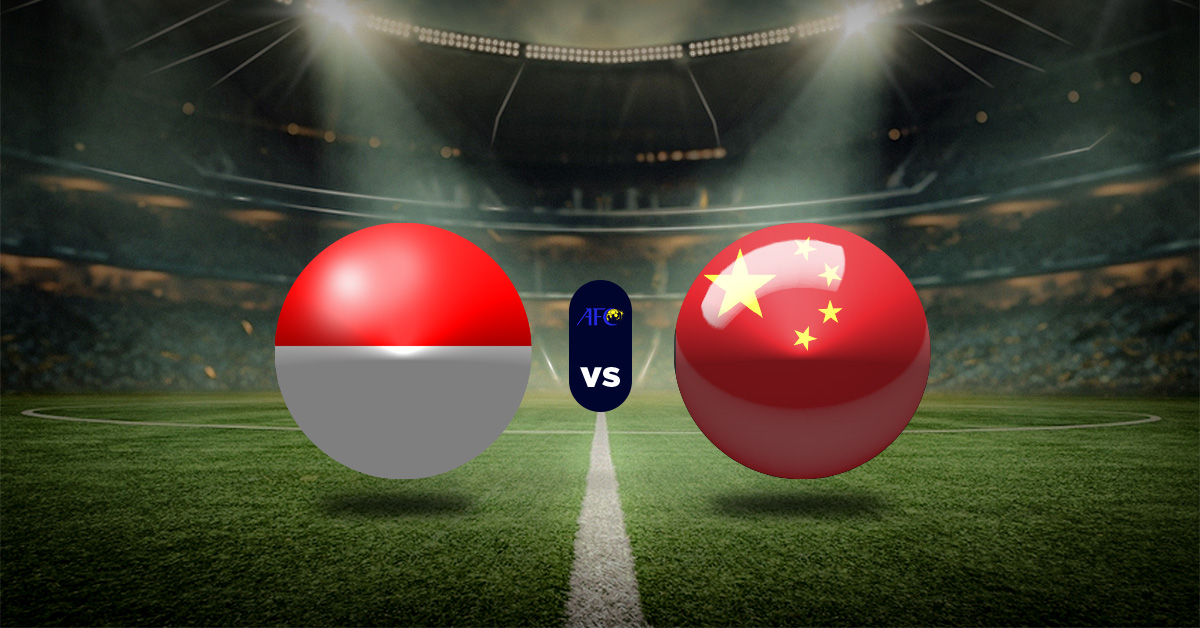 Pronóstico Indonesia vs China – Eliminatorias Asia 2026