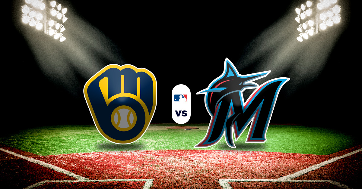 Brewers vs Marlins Pronóstico MLB HOY MasterBets365 Casa de apuestas y Casino Online