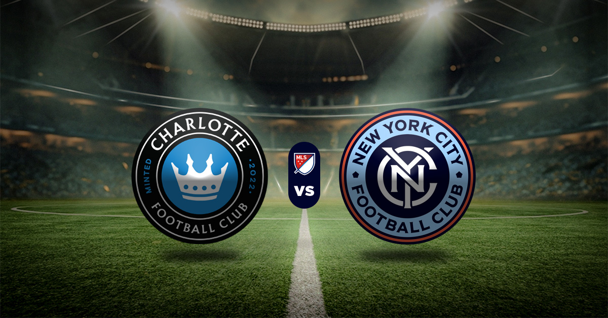 Esta semana 22 de la MLS estará cargada de partidos y uno de los más interesantes será el de Charlotte FC vs New York City, el 12 de julio.