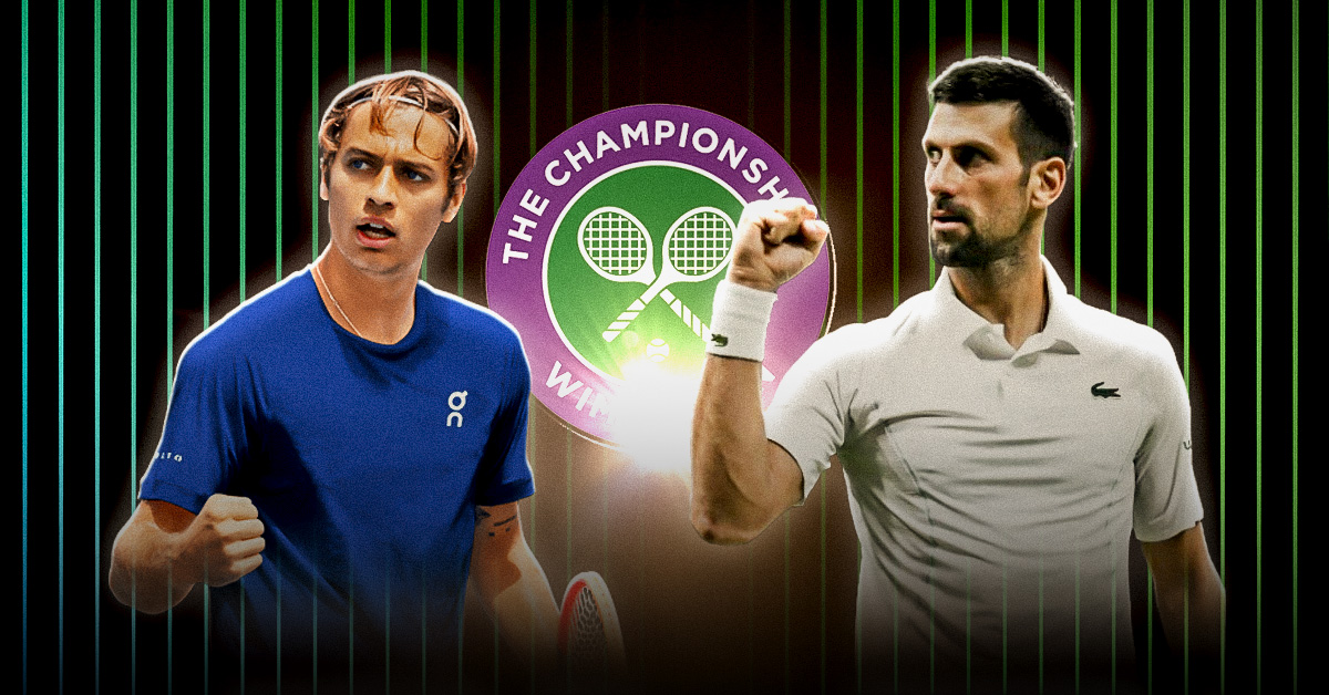 Los cuartos de final de Wimbledon se terminan con el choque de Cobolli vs Djokovic, que se jugará este miércoles 9 de julio.