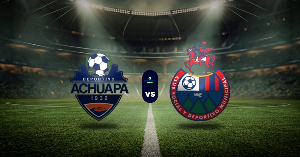 El segundo choque del domingo en la Liga Nacional de Guatemala, en esta fecha 1, será el de Deportivo Achuapa vs Municipal.
