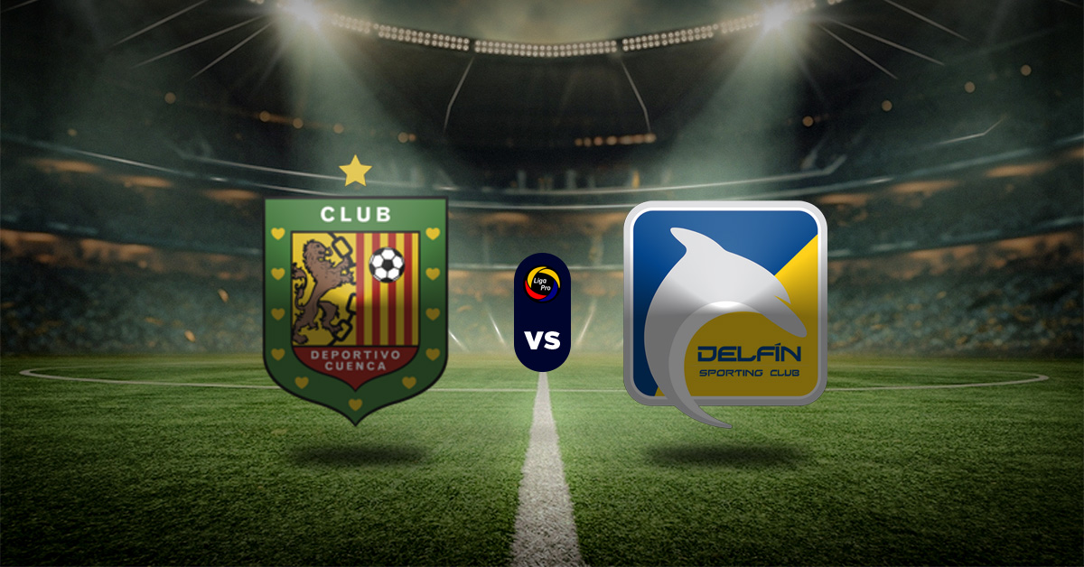 El domingo cierra a lo grande en la jornada de la LigaPro de Ecuador con el Deportivo Cuenca vs Delfín, este 13 de julio.