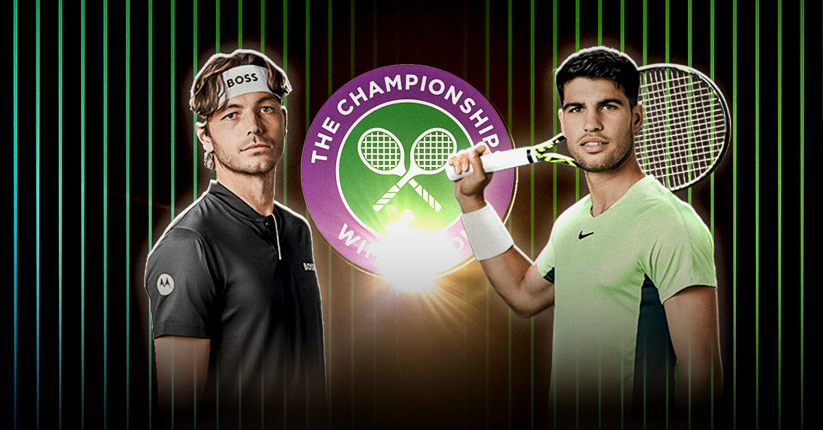 Las semifinales inician con fuerza en Wimbledon y lo hacen con el duelo de Fritz vs Alcaraz, que se jugará este viernes 11 de julio.