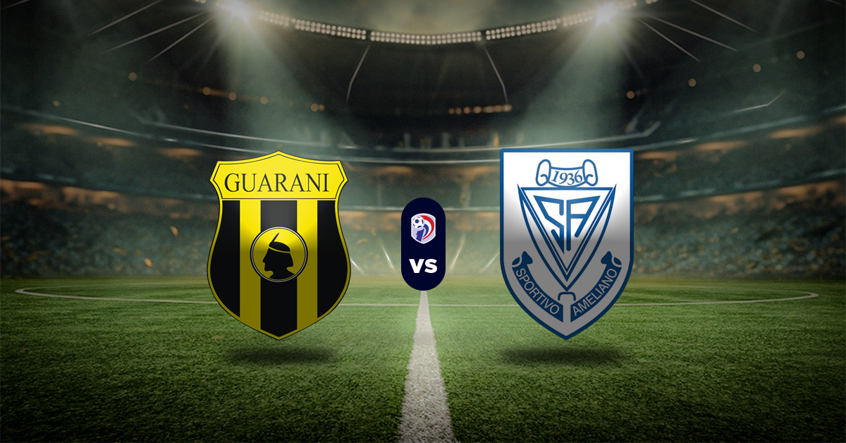 El penúltimo duelo de esta jornada 5 de la Liga Paraguaya lo jugarán Club Guaraní vs Sportivo Ameliano, este jueves 31 de julio.
