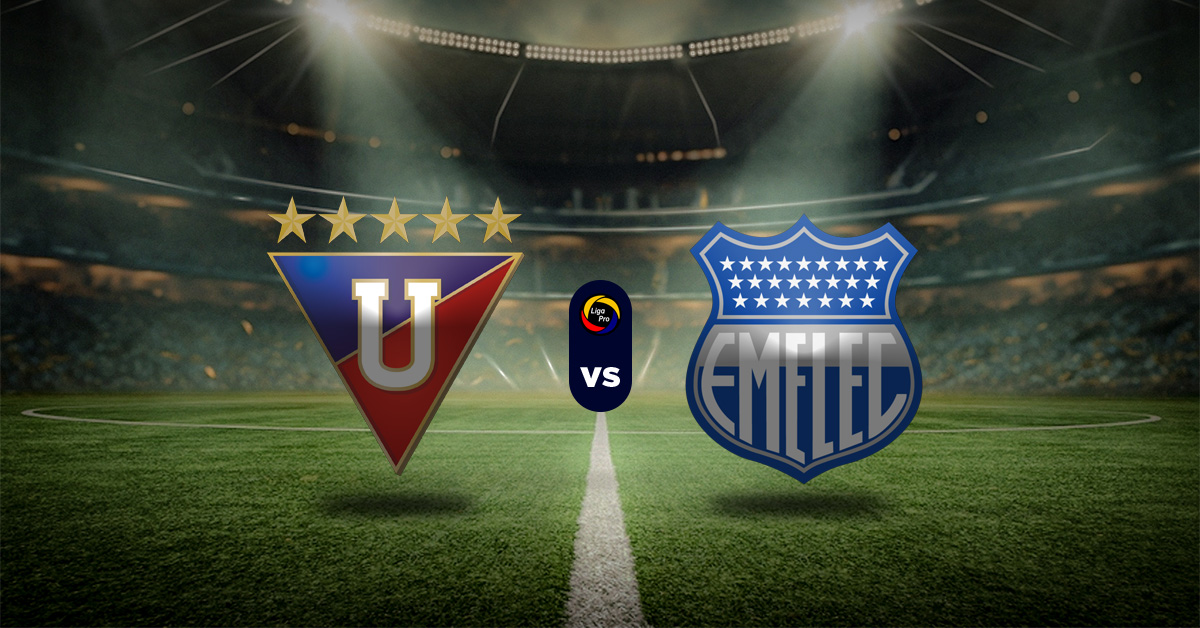 Otro de los choques en la jornada 20 de la LigaPro de Ecuador, este sábado 12 de julio, lo protagonizarán LDU Quito vs Emelec.