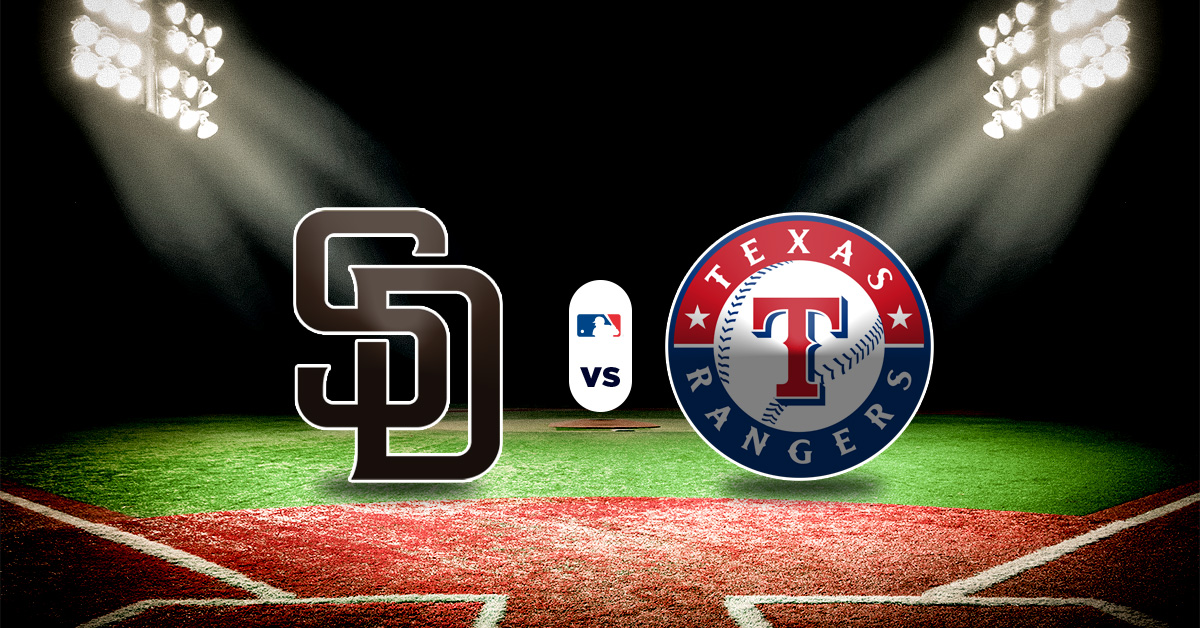 Pronóstico MLB hoy: Padres vs Rangers - Datos, resultados MLB y apuesta