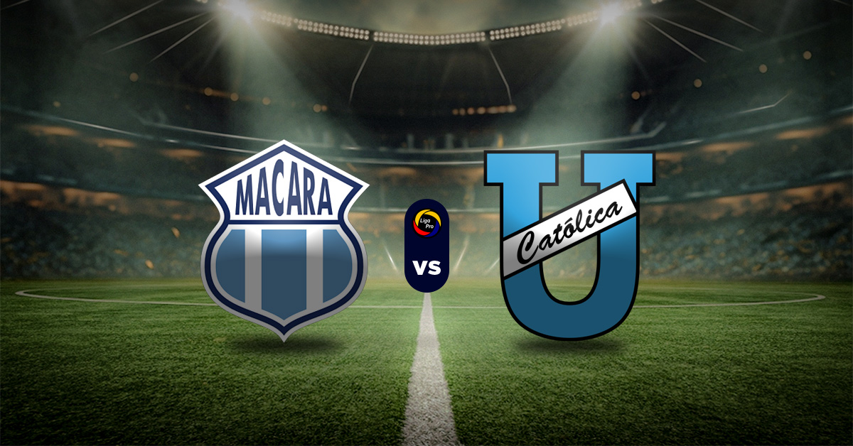 El penúltimo duelo de esta jornada 22 de la LigaPro lo protagonizarán Macará vs Universidad Católica, este domingo 27 de julio.