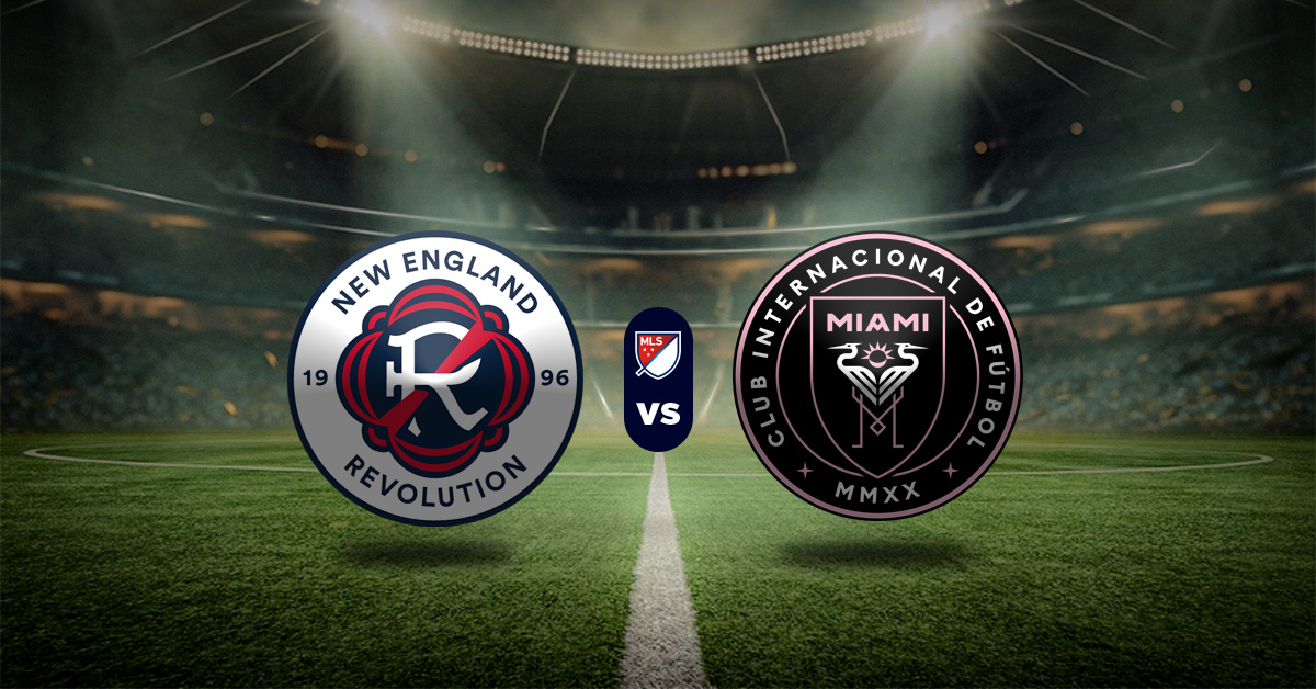 En uno de los partidos que iniciarán esta nueva jornada en la MLS habrá mucha pasión, pues juegan New England Revolution vs Inter Miami.