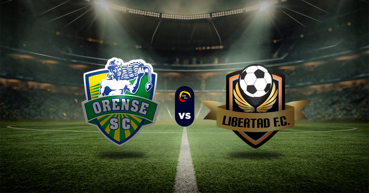 El segundo choque de este domingo, en la jornada 20 de la LigaPro de Ecuador, será el de Orense vs Libertad FC, este 13 de julio.
