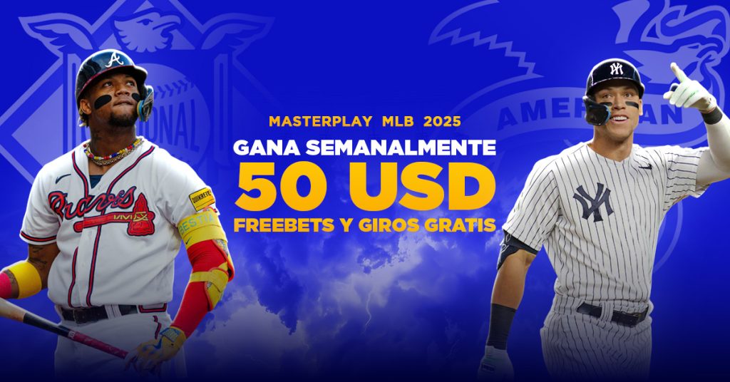 Pronostica MLB promoción y bonos casino y apuestas deportivas Grandes Ligas MasterBets365