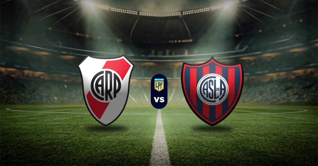 River Plate vs San Lorenzo Pronostico Fútbol Hoy Liga Argentina MasterBets365