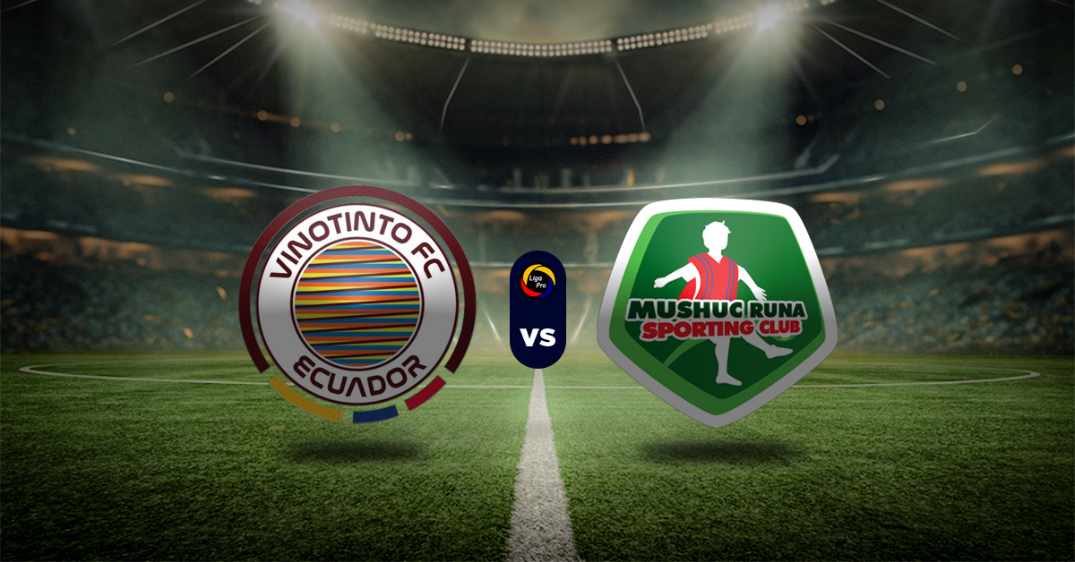 El primer choque del domingo 13 de julio en la jornada de la LigaPro de Ecuador lo protagonizarán Vinotinto FC vs Mushuc Runa.