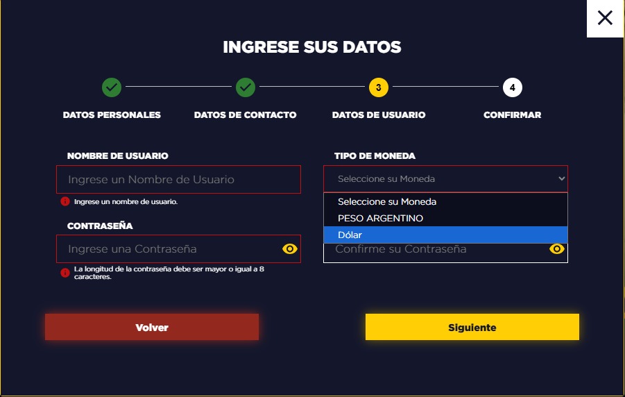 Jugar al casino online con binance 