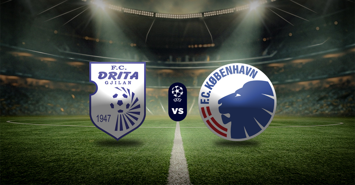 Pronóstico Drita vs Copenhague | Champions League MasterBets365.com