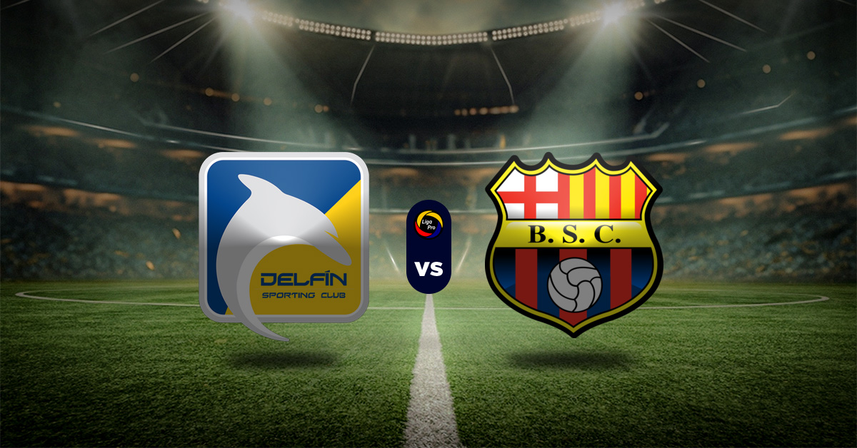 Pronóstico Delfín vs Barcelona Guayaquil - Datos LigaPro Ecuador para hoy