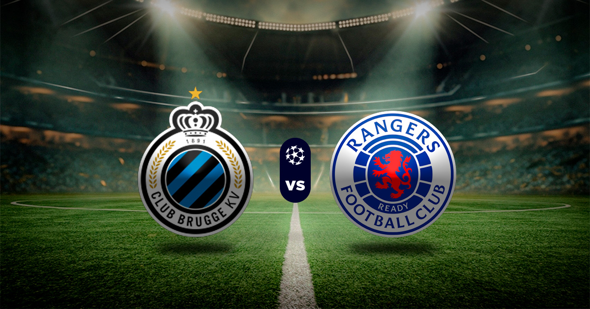 Otro de los choques de este miércoles 27 de agosto en los partidos de vuelta de los playoffs de Champions League será el Brujas vs Rangers.