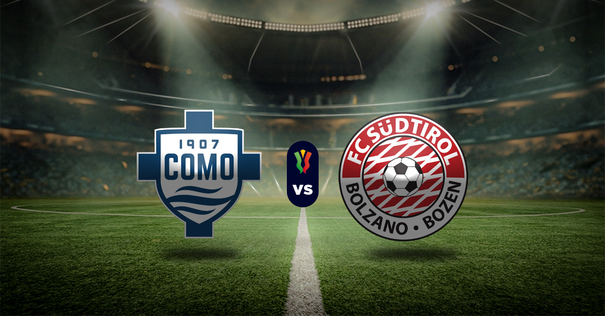 Habrán muchos choques de esta primera ronda de la Copa Italia, este sábado 16 de agosto, y uno de los mejores es el Como vs Sudtirol.