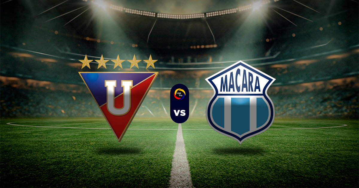 El segundo encuentro de este sábado 20 de agosto en la LigaPro lo jugarán LDU Quito vs Macará, en la jornada 27.