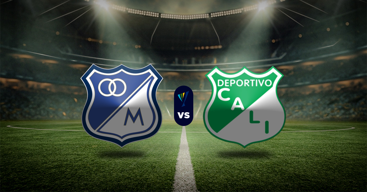 El segundo y último choque de este viernes 8 de agosto en la Primera A de Colombia será el de Millonarios vs Deportivo Cali.