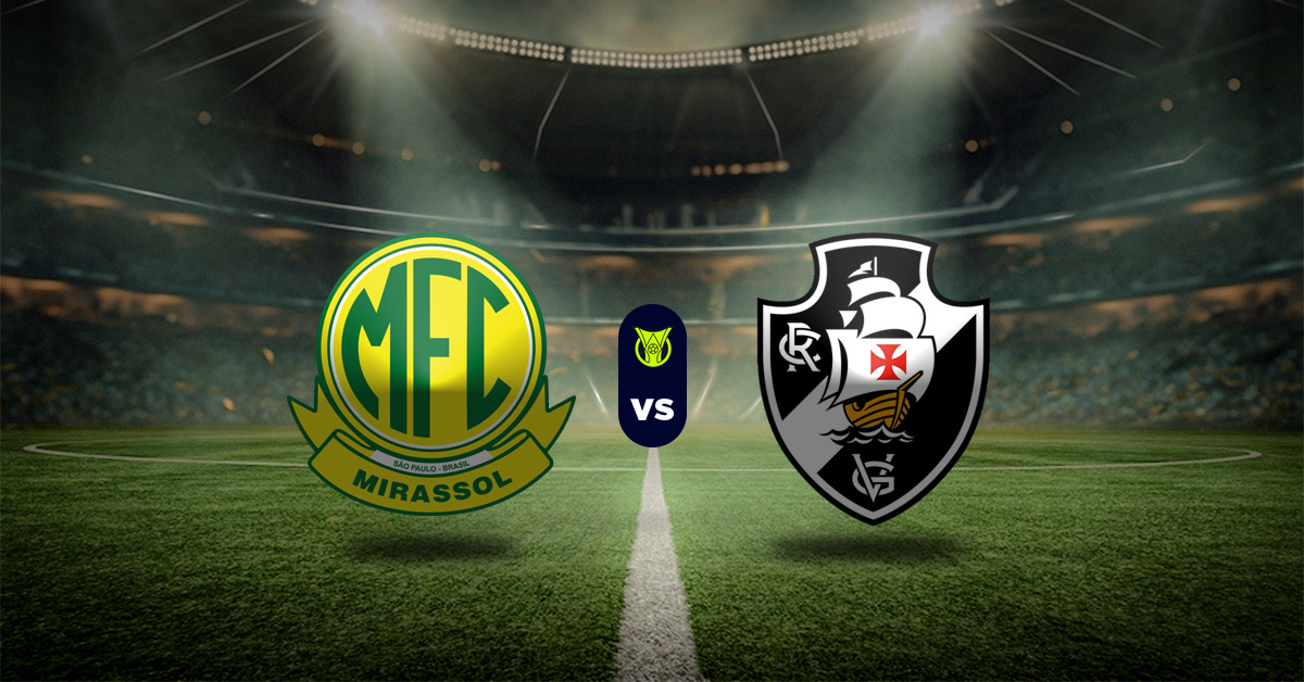 El segundo choque de esta fecha 18 en el Brasileirao será impresionante, pues se medirán Mirassol vs Vasco da Gama, este 2 de agosto.