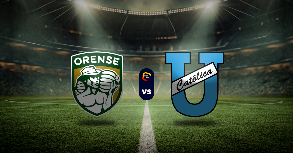 Esta jornada 24 de la LigaPro tendrá un primer juego apasionante, pues se medirán Orense vs Universidad Católica, este 8 de agosto.