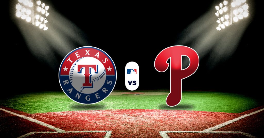 Uno de los choques interligas más importantes de la jornada de las Grandes Ligas será el de Rangers vs Phillies, este viernes 8 de agosto.
