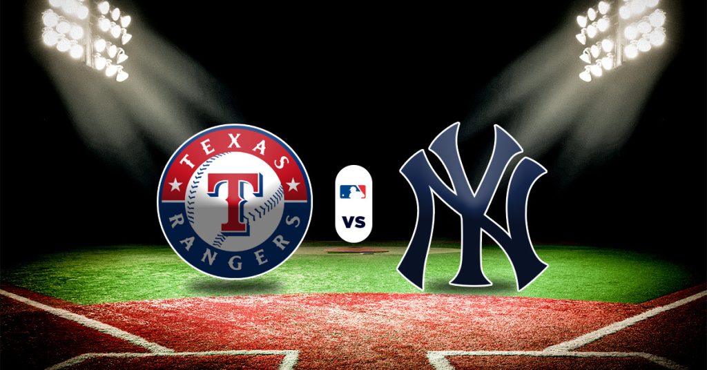 Uno de los juegos de la jornada de MLB, este lunes 4 de agosto, lo protagonizarán Rangers vs Yankees, en el Campo de Globe Life.