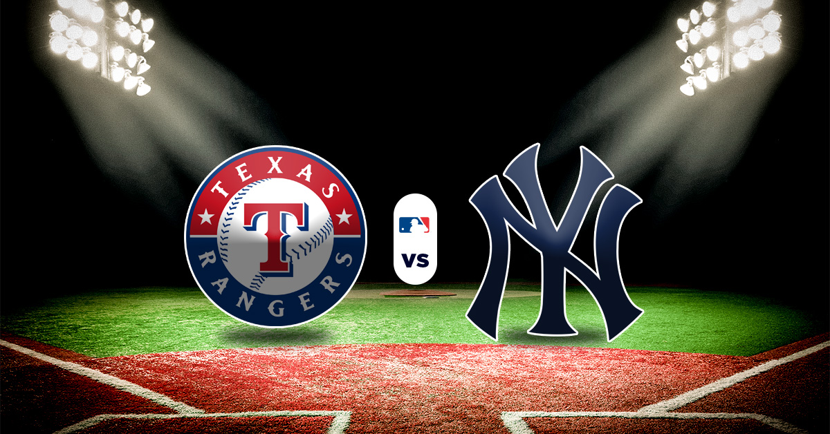 Uno de los juegos de la jornada de MLB, este lunes 4 de agosto, lo protagonizarán Rangers vs Yankees, en el Campo de Globe Life.